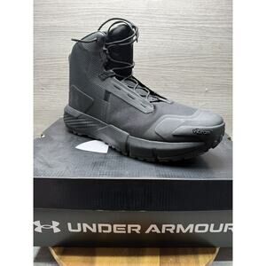 Under Armour 3027381-001 Valsetz Tactical Boots for Men - Black - 9.5M